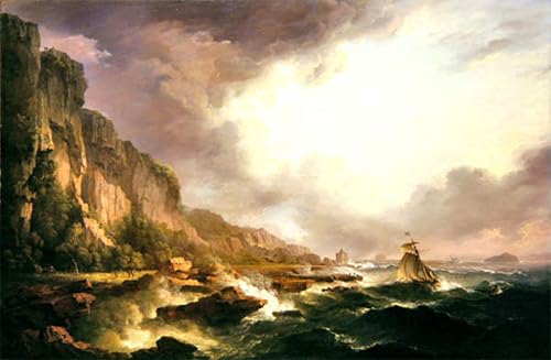 Tableaux Portrait Portencross Alexander Nasmyth Impression Toile Haute Qualité