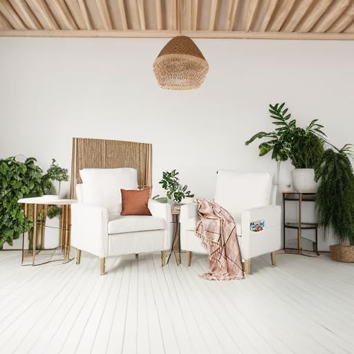 Tyboatleaccentchairssetof2modernfabriclivingroomarmchairsfurrycozyupholsteredmidcenturychairswsidepocketclubreadingloungingsidearmchairforofficebedroomcreamwhite Urban Country Home Decor Tyboatle accent chairs set of 2 modern fabric living room arm chairs furry cozy upholstered mid century chairs wside pocket club reading lounging side armchair for office bedroom cream white urban country home decor