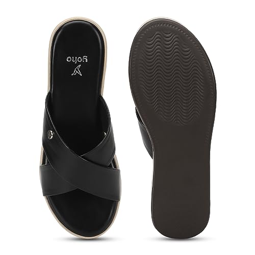 Image of YOHO Comfortable Wedges For Women | Latex Cushioning | Stylish & All Purpose | Vibrant Color | Travel Friendly | Modern Design