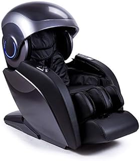 Kronos® Limited Edition 4D Massage Chair - Black (2023 New Model) - 74 Pressure Therapy nozzles - Aromatherapy - Lighting/Phototherapy - 3D Bluetooth Sound  Zero Gravity and"Zero" Space