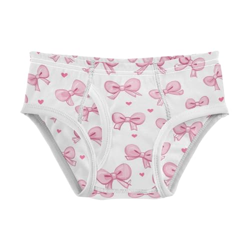Wusikd Pink Bows 2 Boys' Underwear Cotton Boys Briefs Soft Toddler Underwear 2T