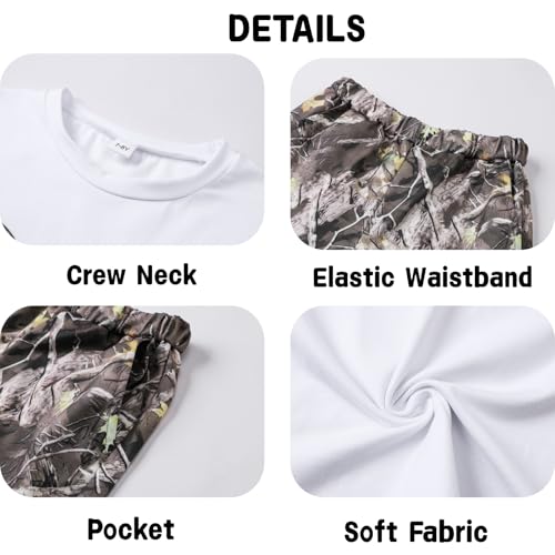 Image of Tween Girl Clothes 2 Piece Outfit Summer Short Sleeve Top + Jogger Pants Spring Fall Clothing Set Size 4-14 Years