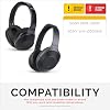 Repuestos de almohadillas para audífonos Sony WH-1000XM2 y MDR-1000X - Cojines suaves de cuero vegano para mayor comodidad, instalación fácil y rápida, por Brainwavz (Negro) 4