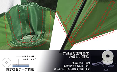 Image of Clostnature Lightweight Backpacking Tent - 1 /1.5 /2 /3 /4 /6 Person Ultralight Waterproof Camping Tent, 3 Season Large Size Easy Setup Tent for Family, Outdoor, Hiking and Mountaineering