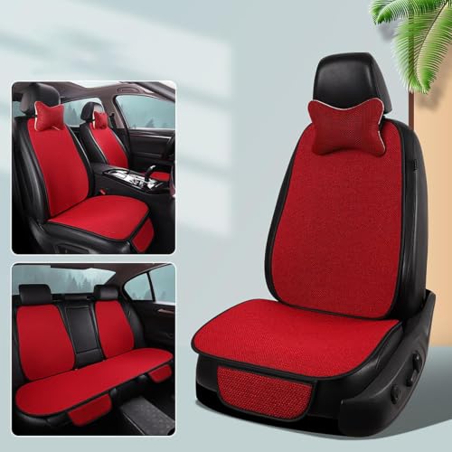 Coussin siege pour Dacia Sandero Stepway finition rouge 5 places