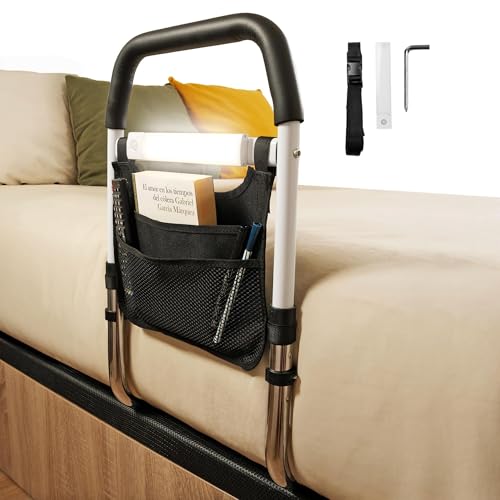 Arcanix Barandilla Cama Adulto Barandilla Cama Adultos Barrera Cama Adultos Asidero Cama Ayuda para Levantarse de la Cama Barreras Seguridad Camas Niños Baranda Cama Adulto Barra Articulada Abatible
