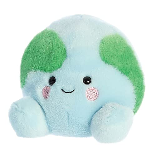 Aurora World Aurora, 33761, Palm Pals Eve Ziemia, pluszowa zabawka, 13 cm, zielona i niebieska