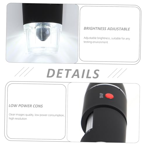 Microscope numérique portable USB HD en ABS et alliage pour labo - 7