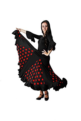 Costumizate! Gonna a doppio volant, gonna a doppio volant, per donna adulta, taglie diverse