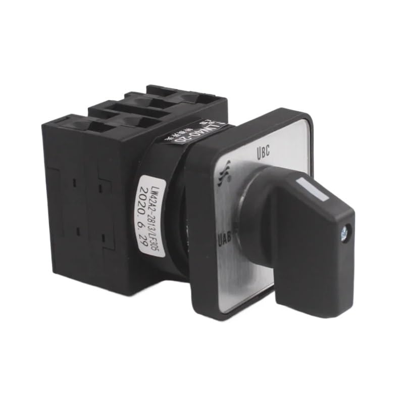 20A Three Phase Voltage Measurement Switching Cam Universal Transfer Rotary Switch