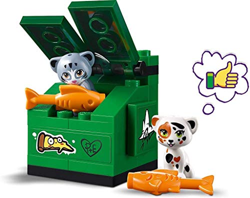 Friends Il Ristorante di Heartlake City, Set Pizzeria con 3 Mini-doll, Scooter e 2 Figure di Gatti, 41379 - Lego - Immagine 2