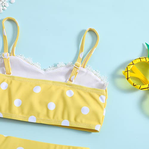 Toddler Baby Girl's 3 Swimsuits Watermelon Prints Bikini Bathing Suit Briefs Girls Bikini Beach Bathing4