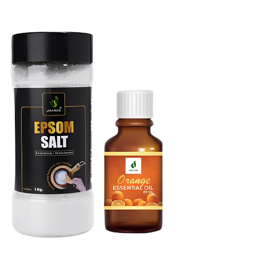 JAINIK Relaxing Bath Salt with Free Orange Essential Oil - Combo-image-29