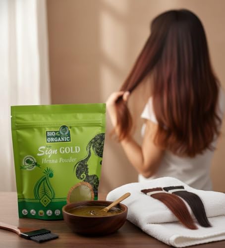 Polvo de Henna Pura 100% para Tinte de Cabello - Rojo 400 g miniatura 7