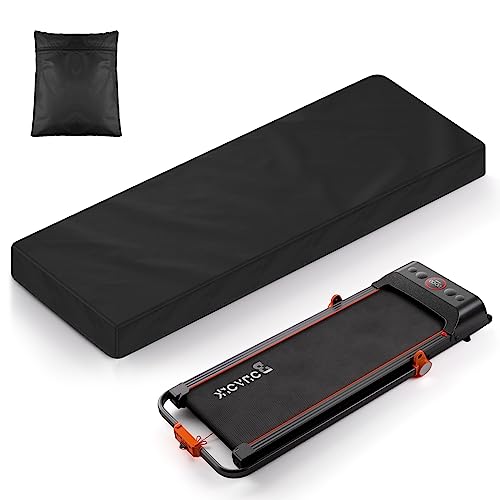 Image of Under Desk Treadmill with Dust Cover - BONVORK 2 in 1 Walking Pad Folding Treadmill,Foldable Portable Treadmill with Remote Control, Installation-Free Jogging Running Machine Treadmill for Home Office