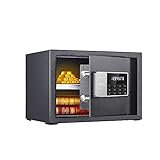 ● Umfang - Kann an Wänden oder Schränken installiert werden, geeignet für den Bürogebrauch, als Laptopsafe, Schmucksafe, Rechtsdokumente, Reisepass, Bargeld und wertvolles Erbstück usw