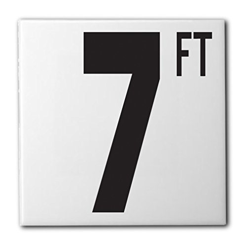 Ceramic Swimming Pool Waterline Depth Marker 