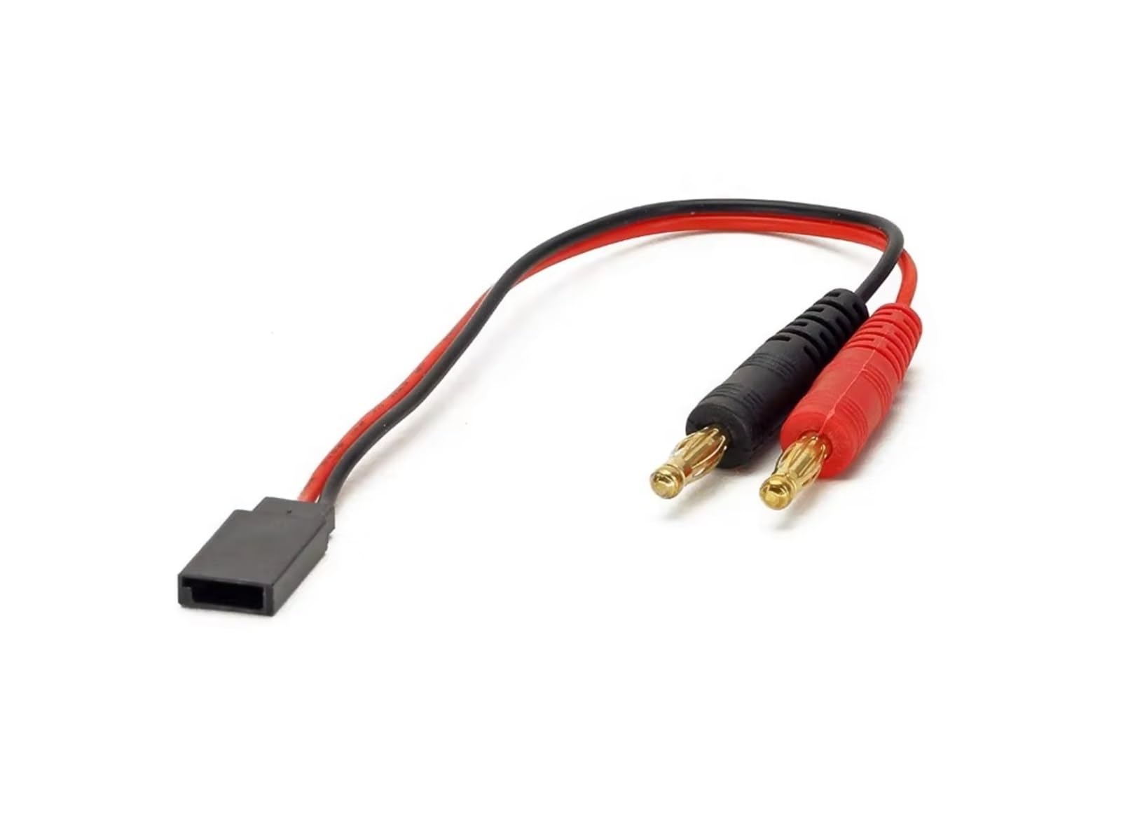 Pièces Rc pour Futaba Fiche Banane 4Mm vers Connecteur Femelle 22awg pour Câble Charge Batterie Au Lithium Voiture RC Pièces Et Accessoires Mise À Niveau Et De Remplacement