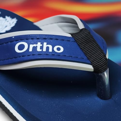 Image of Ortho Comfort Flip Flops, Multi Colour Combination, Comfortable Stylish Casual Boys Slipper | 2-10 Years. (Refer size chart in images)
