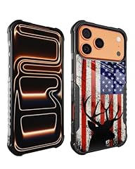 Deer Hunting American Flag