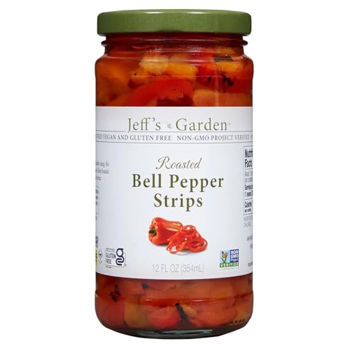 Jeff's Garden Roasted Red Pepper Strips, 12 OZ image 2