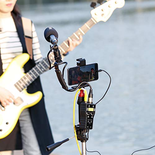 Saramonic 2-Ch 3.5mm XLR Microphone & 6.35mm Guitar Interface with Saramonic 2-Ch 3.5mm XLR Microphone & 6.35mm Guitar Interface with