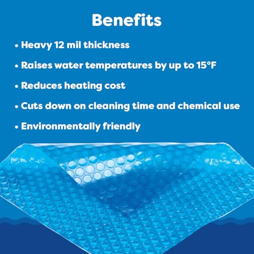 Image of In The Swim 6' x 6' Blue Solar Cover 12 Mil