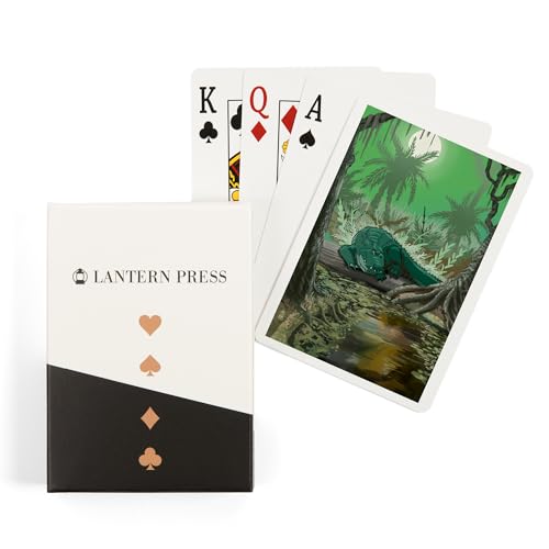 Baraja de Póker Alligator in Swamp 52 cartas