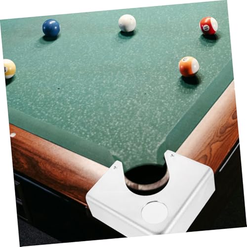 Evita daños en tu mesa de juego usando este protector de esquinas de acero inoxidable para billar 6