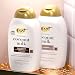 OGX Coconut Milk Shampoo 385 ml, feuchtigkeitsspendendes Haarshampoo mit Rizinusöl und Kokosöl für geschmeidiges, glattes und glänzendes Haar mit LipiPro Shield Technologie