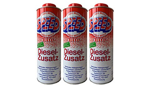 3x LIQUI MOLY 5160 Speed Diesel Zusatz Zugabe Kraftstoff Additiv 1L
