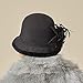 GFHSKRPL Women Fashion Elegant Fedoras Hat French Painter Cap Vintage Warm Party Top