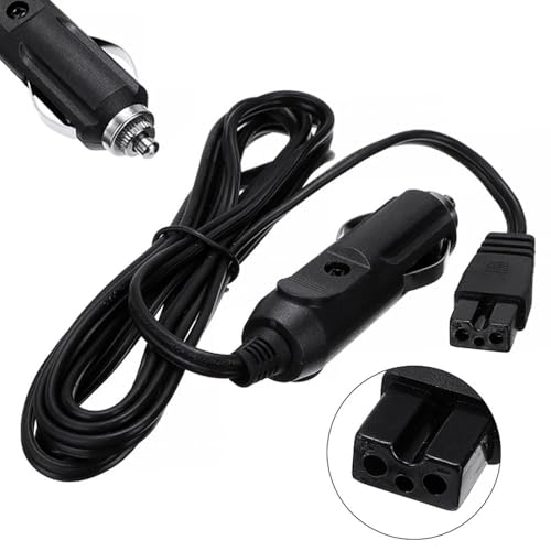 Image of 12V 2M DC Power Cord, Iceless Cooler, Extension Cord Car Cooler Cool Box Fridge DC Cable Power Adapter, Mini Fridge Lead Cable Plug Wire