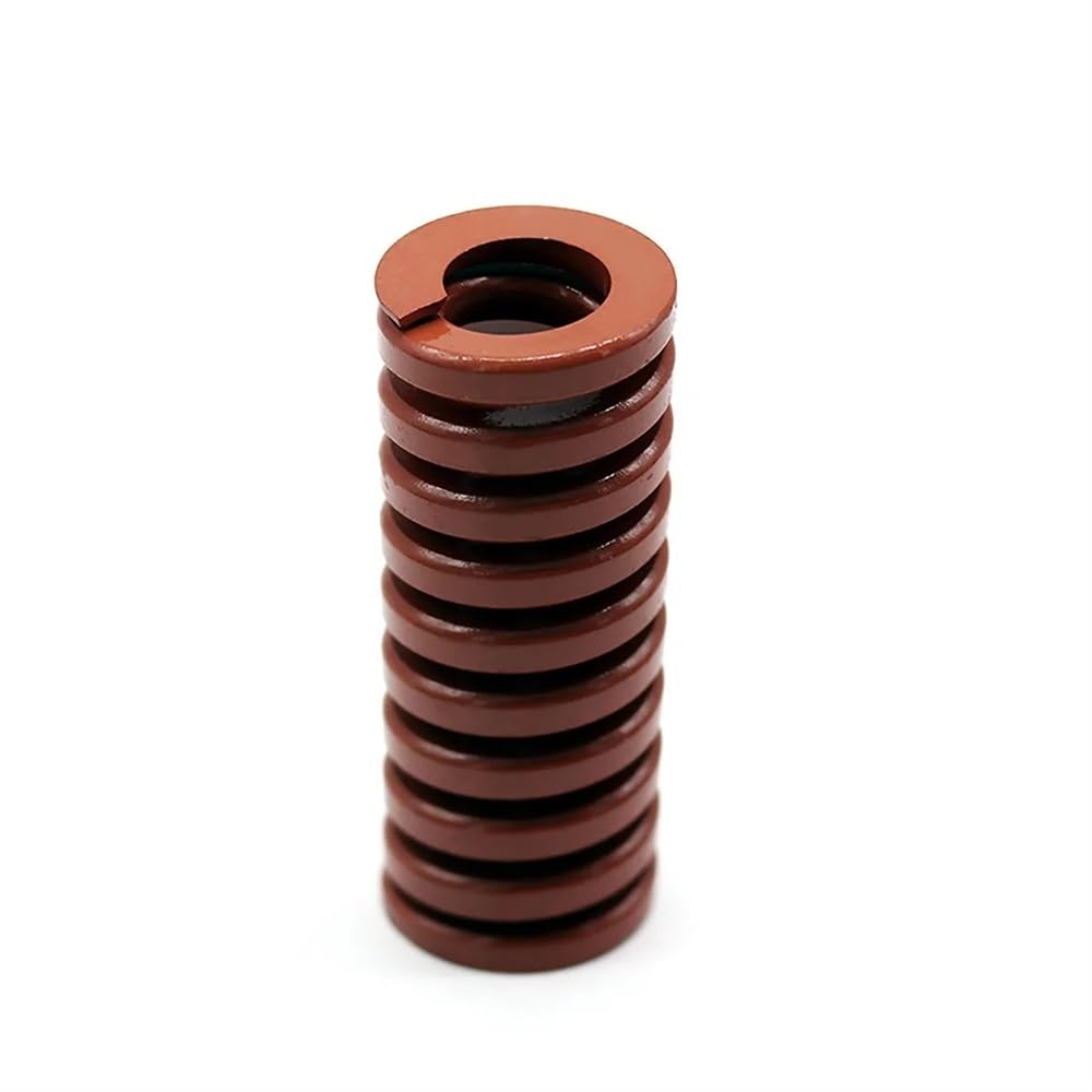 Yinxi 1pc Carico Pesante Stampo Molle Marrone Molla di Compressione Diametro Esterno 8 10 12 14 16 18 20 25 27 35mm Lunghezza 20 25 30 35 40-200mm (Color : 150mm, Size : 27mm (ID 13.5mm))