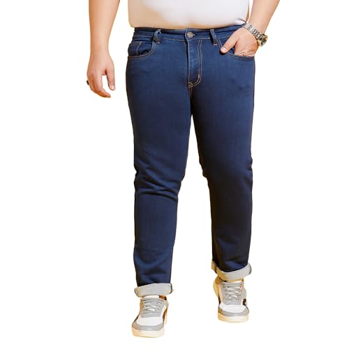 Image of Bigbanana Plus Size Men's Regular Fit Solid Jeans