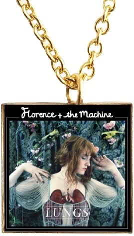 Mini Album Cover Art Necklace Florence and The Machine Lungs