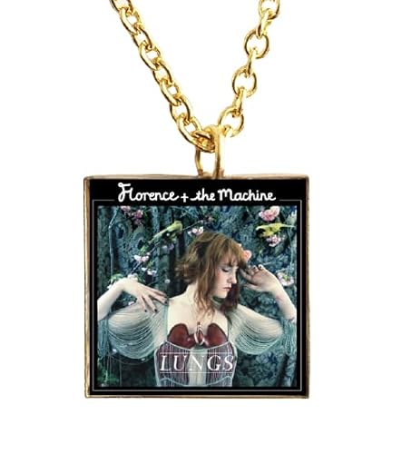 Mini Album Cover Art Necklace Florence and The Machine Lungs