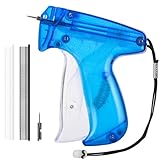 Fine Stitch Gun for Clothing, Mini Stitch Gun for Clothes Sewing Quilting Hemming Quick Stitch Tag Gun with 1 Needle, 2000 Black & 2000 White Micro Fasteners