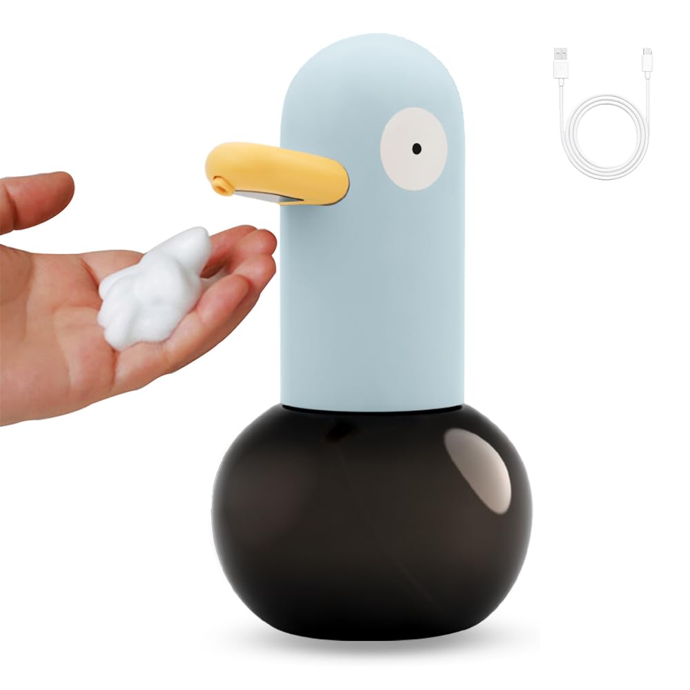Dispensador automático de jabón sin contacto, dispensador de jabón espumoso recargable, dispensador de jabón desinfectante de espuma sin contacto para cocina, baño, restaurante, oficina (13.5