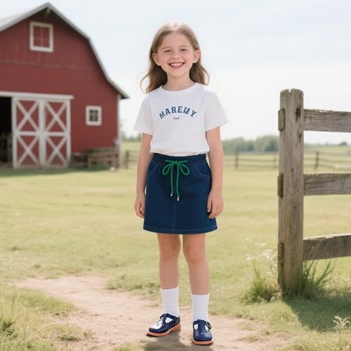 Image of GINFIVE Toddler Girls Dress Shoes Little Kids Flats School Mary Janes Shoes