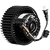 Criditpid S97015159 Bathroom Exhaust Fan Motor Replacement for Nutone Broan 684-D/2684F-A, 676, 684NT-A, 683-C, DX90, 80RDF, 80RDB, NT080C, HD50, VSBP90M.