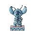 Enesco Disney Traditions Collection by Jim Shore Lilo and Stich Holding Frog Figurine- Resin Hand Crafted Painted Collectible Disney Mini Figurines Decorative Home Decor Statue, 3.8 Inch