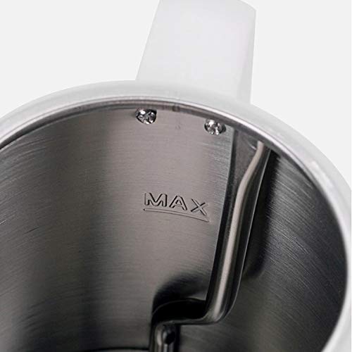 Tetera eléctrica de acero inoxidable 1L con indicador LED miniatura 6