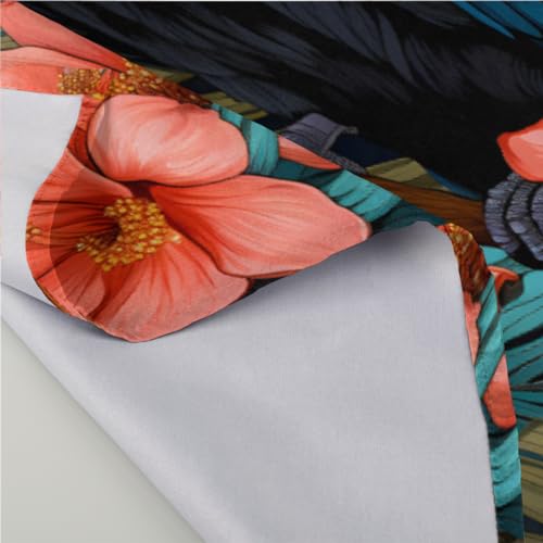 Servilletas de tela multicolor set de 6 50.5 x 50.5 cm miniatura 3