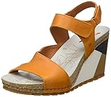 Art Güell, Sandalias con Punta Abierta Mujer, Naranja (Mand