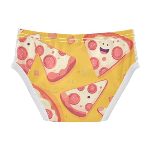 KLL Pizza Pepperoni Little Boys Cotton Athletic Underwear Breathable Children Undies2