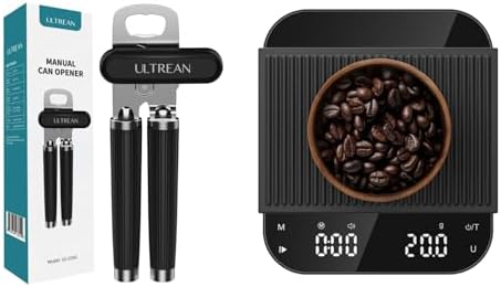 Ultrean Manual Can Opener & Ultrean Rechargeable Coffee Scale