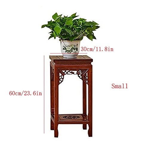 Support en bois rustique pour bonsaï et plantes d'intérieur au design élégant - 3