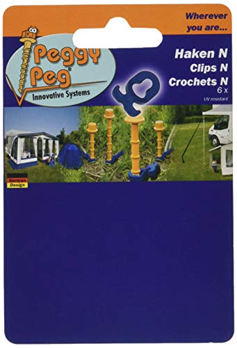 Peggy Peg PP07 - Set di 6 Ganci N