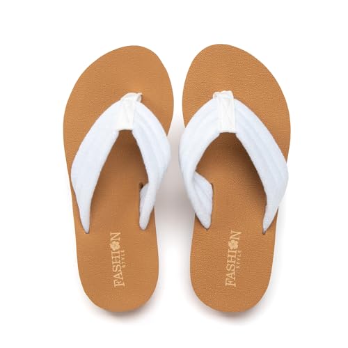 Image of Women's Cushion Flip-Flops Orthotic Comfortable Yoga Mat Thong Sandals With Arch Support
